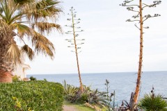 Der Panoramaweg vom Haus zum Strand